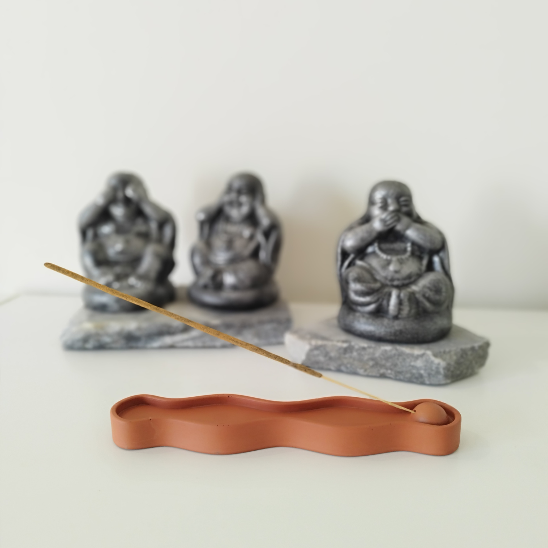 Incensário Curve ou Queimador de Incenso